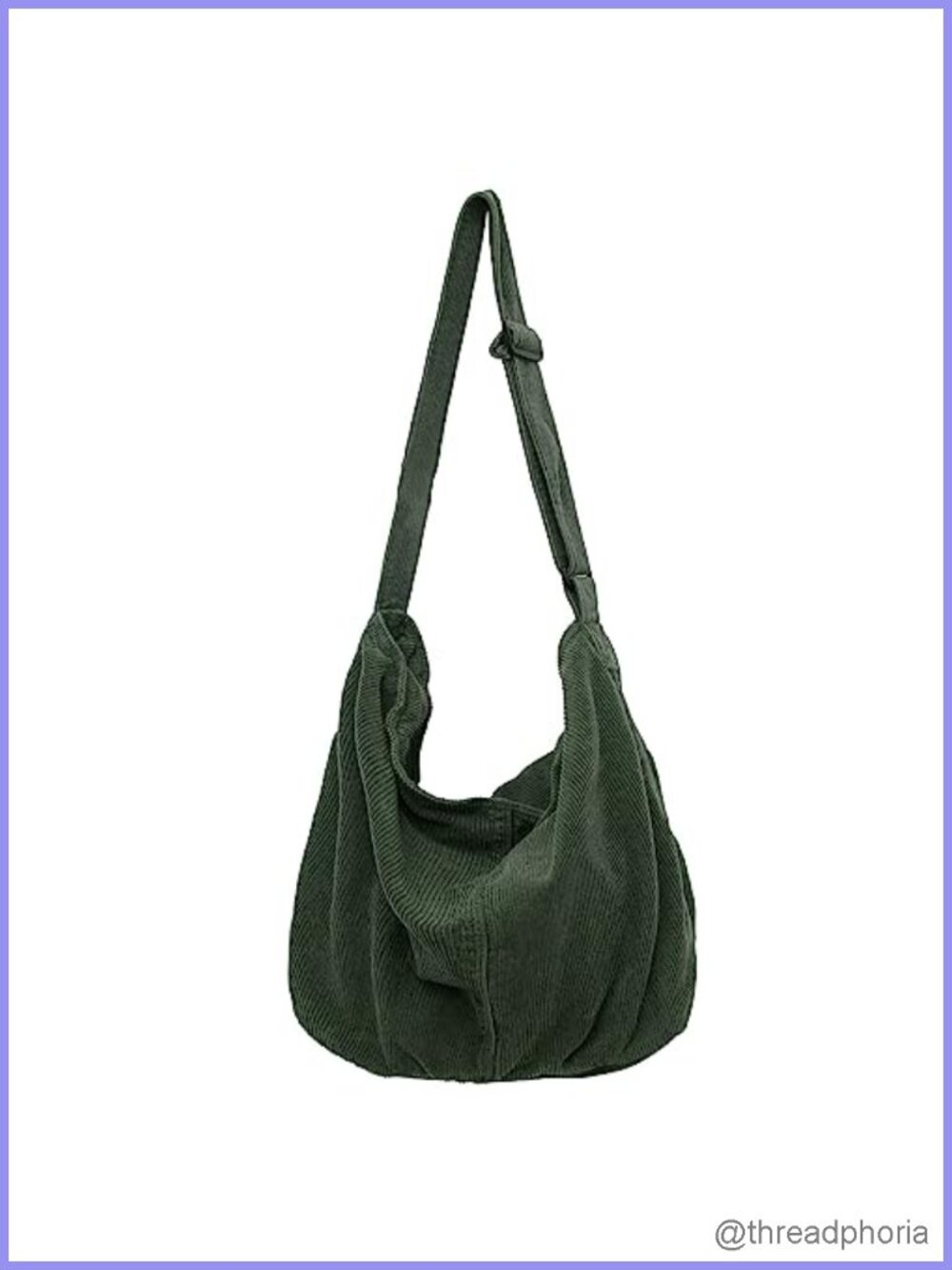 Makukke Corduroy Tote Bag Shoulder Handbag Large Capacity Hobo Casual Work